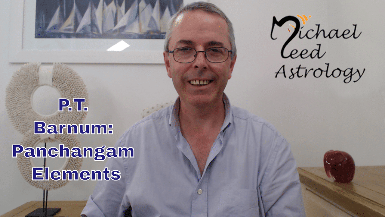 P. T. Barnum Panchangam Elements