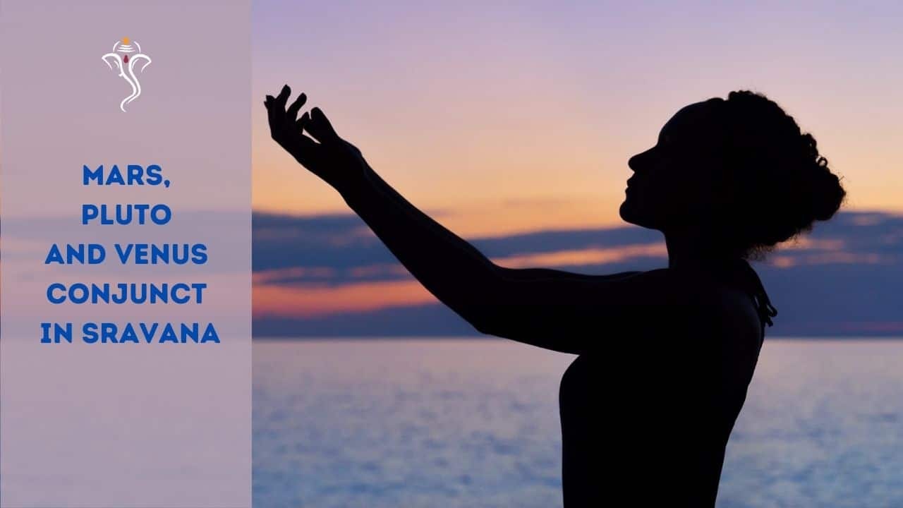 Mars Pluto and Venus Conjunction