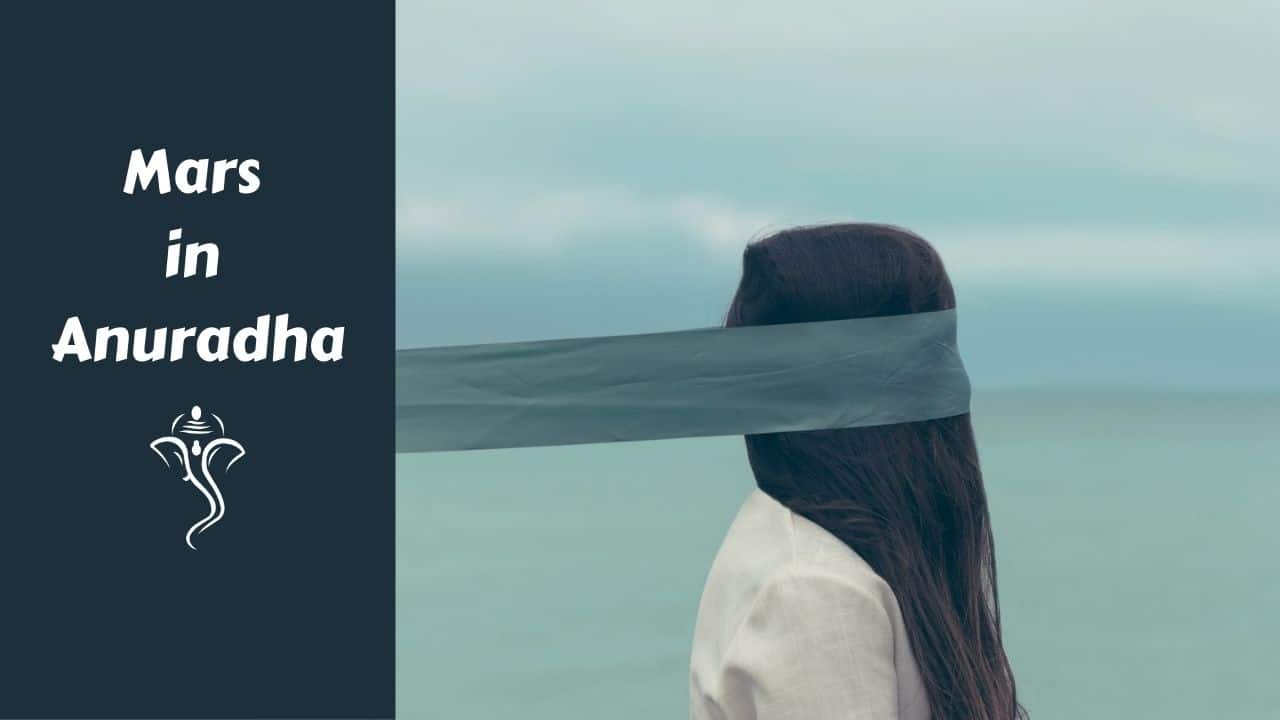 Mars in Anuradha