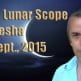 Vedic Lunar Scope Video - Ashlesha 9th September, 2015