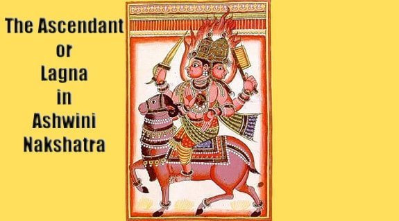 The Ascendant or Lagna in Ashwini Nakshatra