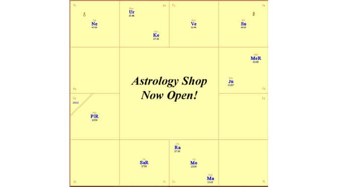 Astrology Shop Now Open!
