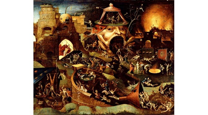 Christ in Limbo by Follower of Hieronymous Bosch