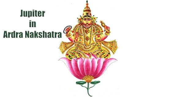 Jupiter in Ardra Nakshatra