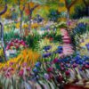 The Iris Garden at Giverny Claude Monet