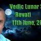 Vedic Lunar Scope Video - Revati 11th June, 2015